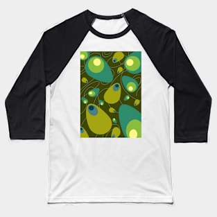 Retro abstract Baseball T-Shirt